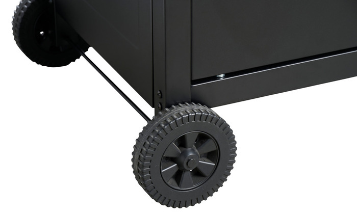 Serveringsvagn Svart Stål Sunlife